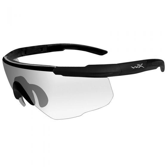 Wiley X Saber Advanced Glasses - Clear Lens / Matte Black Frame