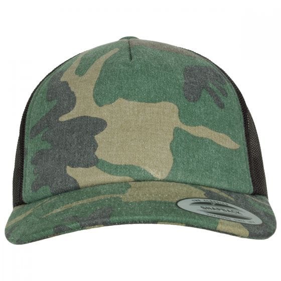 YP Trucker Pet Camo - Woodland/Zwart