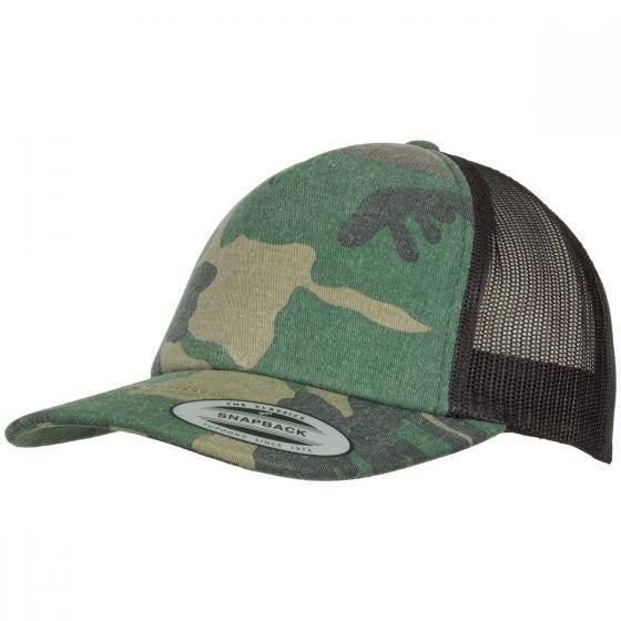 YP Trucker Pet Camo - Woodland/Zwart