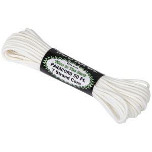 Atwood Rope 550 Glow In The Dark Parachutekoord 50 ft Wit