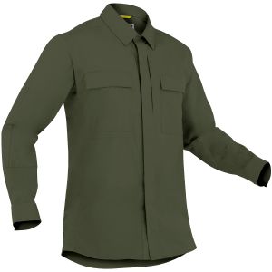 First Tactical Men's Specialist Long Sleeve BDU Shirt OD Green