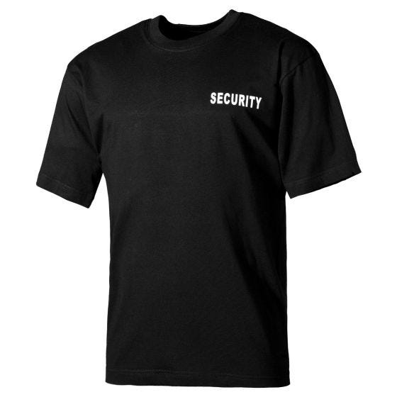 MFH Security T-shirt - Zwart