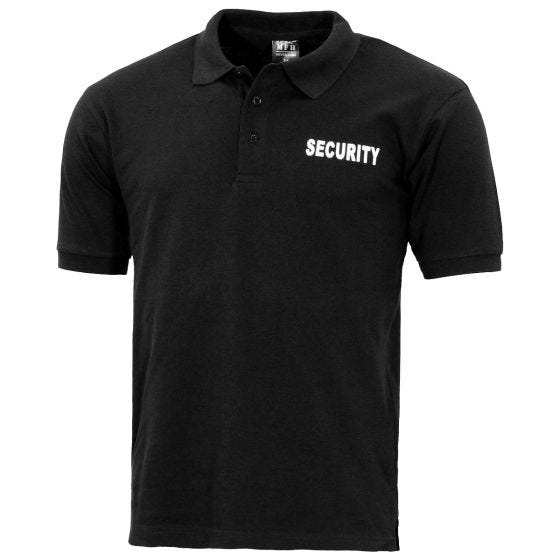 MFH Security Polo - Zwart