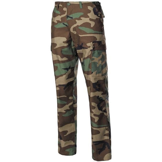 MFH US BDU Gevechtsbroek - Woodland