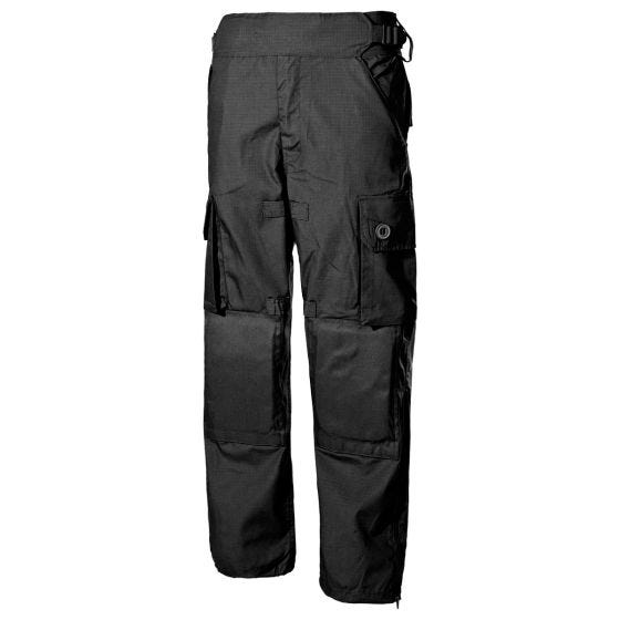 MFH Comando Smock Broek Ripstop - Zwart