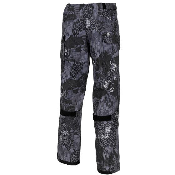 MFH Mission Gevechtsbroek Ripstop - Snake Black