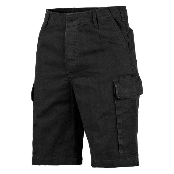 MFH BW Bermudashort - Black Stonewashed