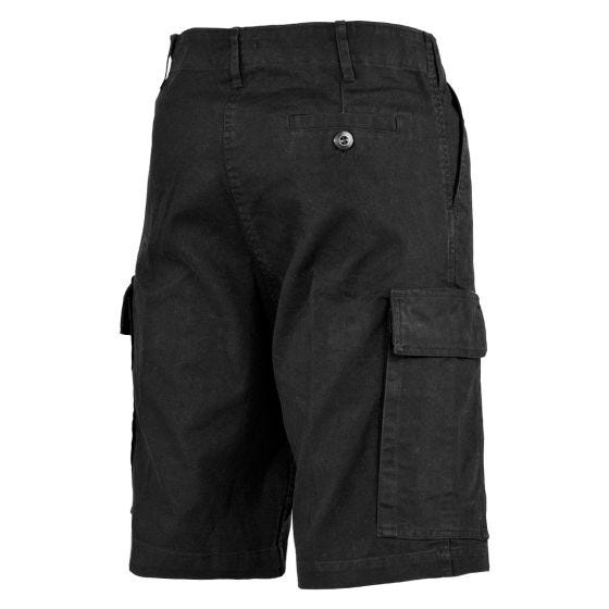 MFH BW Bermudashort - Black Stonewashed