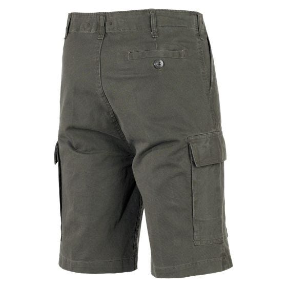 MFH BW Bermudashort - OD Groen Steengewassen