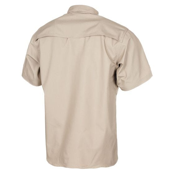 MFH Attack Teflon gecoat Overhemd met korte mouwen Ripstop - Khaki