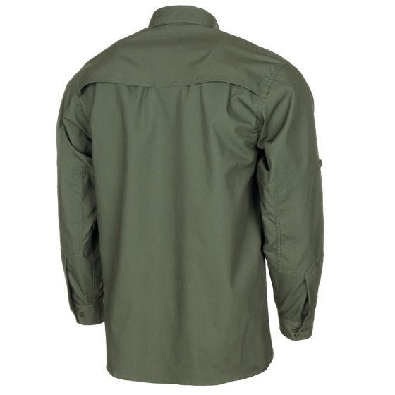 MFH Attack Teflon gecoat Overhemd met lange mouwen Ripstop - OD Green