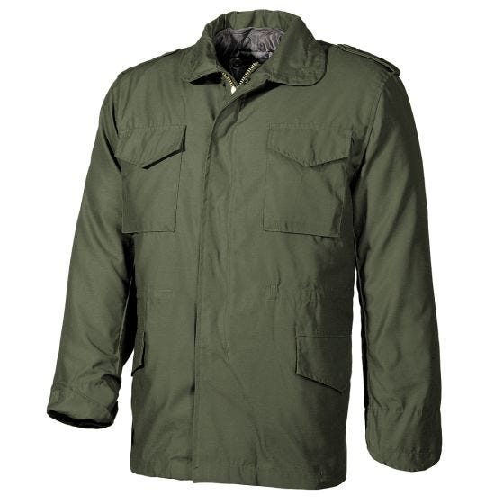 MFH US M65 met gewatteerde voering Field Jacket - OD Green