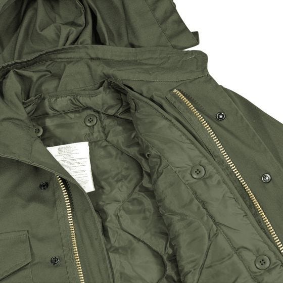 MFH US M65 met gewatteerde voering Field Jacket - OD Green