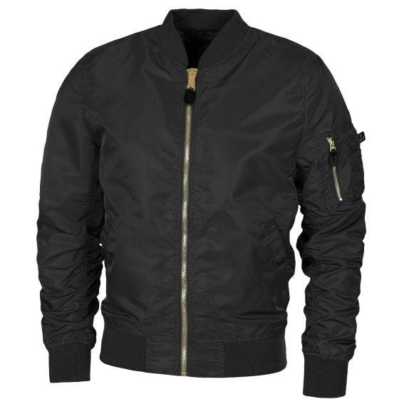 MFH US Airforce MA1 Jack - Zwart