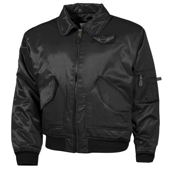 MFH US CWU Heavy Version Pilotenjack - Zwart