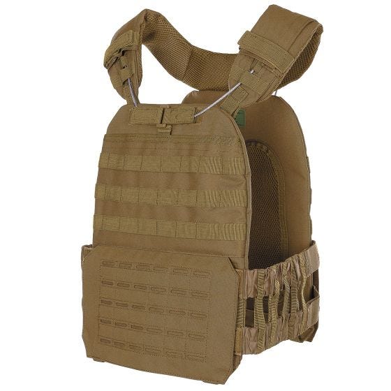 MFH Laser MOLLE Tactisch vest - Coyote Tan