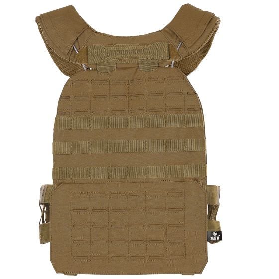 MFH Laser MOLLE Tactisch vest - Coyote Tan
