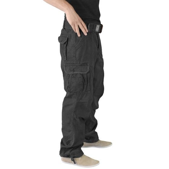 Surplus Premium Vintage Broek - Zwart