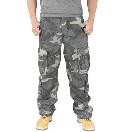 Surplus Airborne Vintage Broek - Night Camo