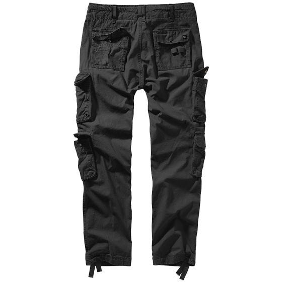 Brandit Pure Broek met slanke pasvorm - Zwart