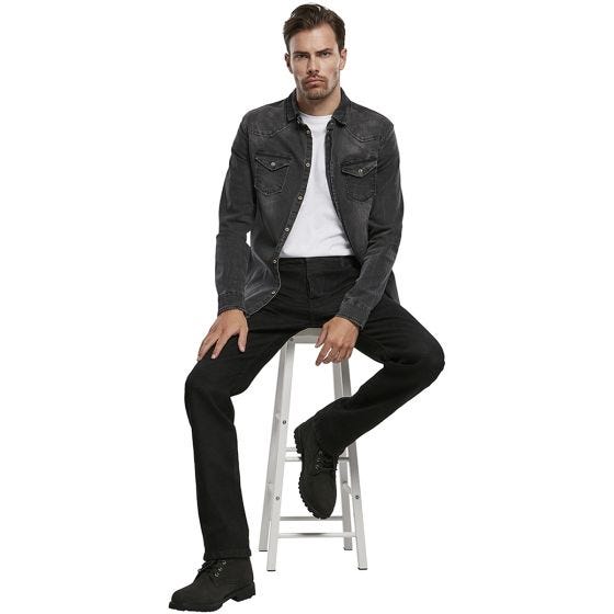 Brandit Mason Denim Broek - Zwart