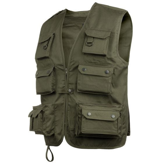Mil-Tec Visvest - Olijf