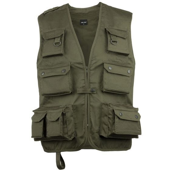 Mil-Tec Visvest - Olijf