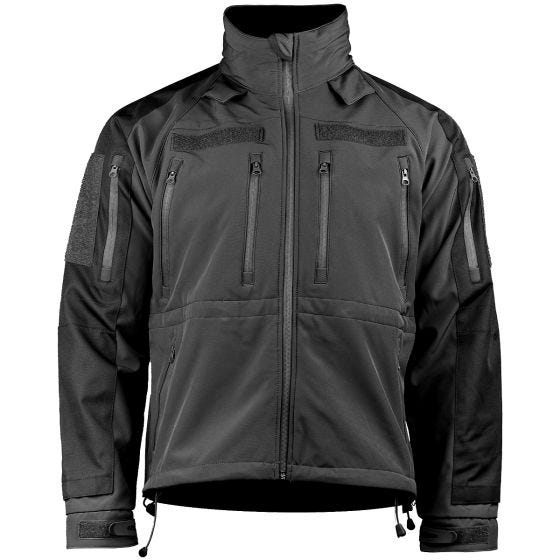 Mil-Tec Softshell Jack - Zwart