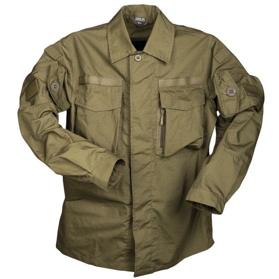 Mil-Tec BW Commando Smock Overhemd - Olijf
