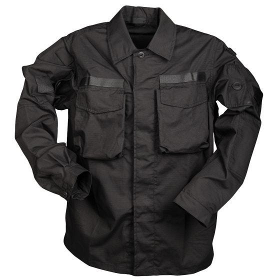 Mil-Tec BW Commando Smock Overhemd - Zwart