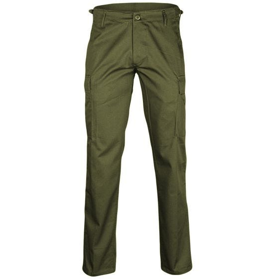 Mil-Tec US BDU Ranger Broek Straight Cut - Olijf