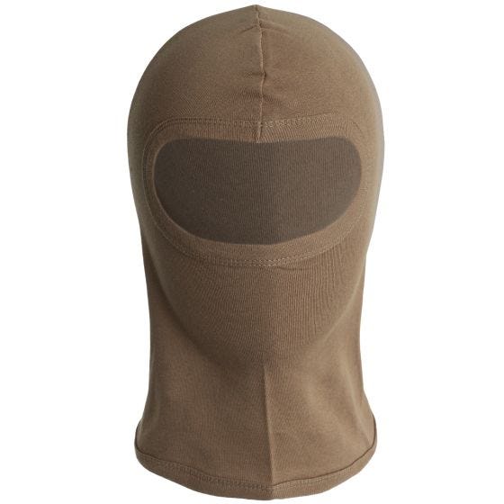 Mil-Tec Fine-Ribbed Bivakmuts met één opening - Coyote
