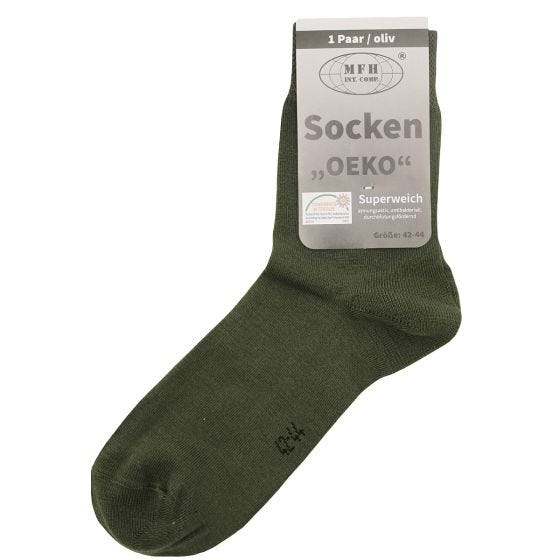 MFH Oeko Sokken - Olijf