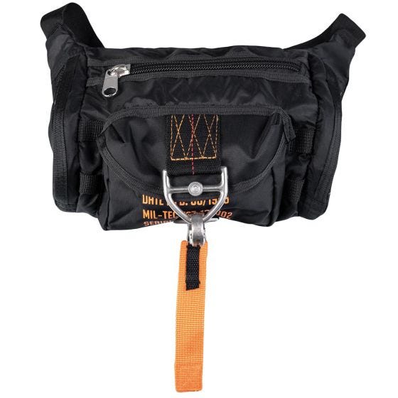 Mil-Tec Deployment Bag 1' Heuptasje - Zwart