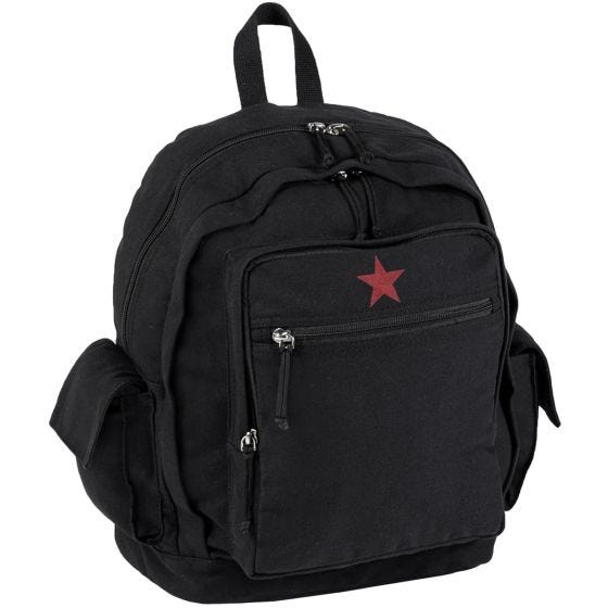 Mil-Tec 'Red Star' City Rugzak - Zwart