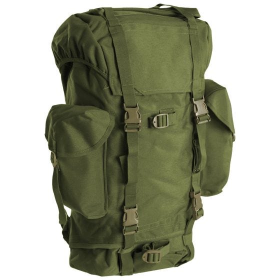 Mil-Tec BW 100D Cordura Gevechtsrugzak - Olijf