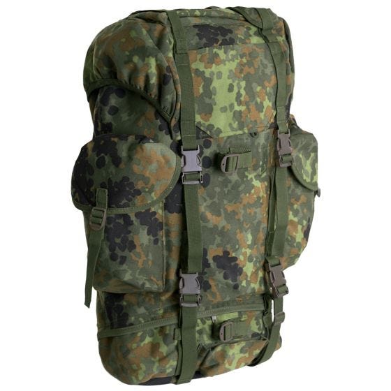 Mil-Tec BW 100D Cordura Gevechtsrugzak - Flecktarn