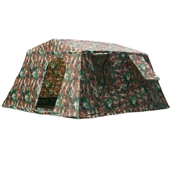 Mil-Tec Grote tent voor 4 personen - Woodland