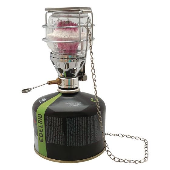 Mil-Tec Druklamp voor cartridgegas