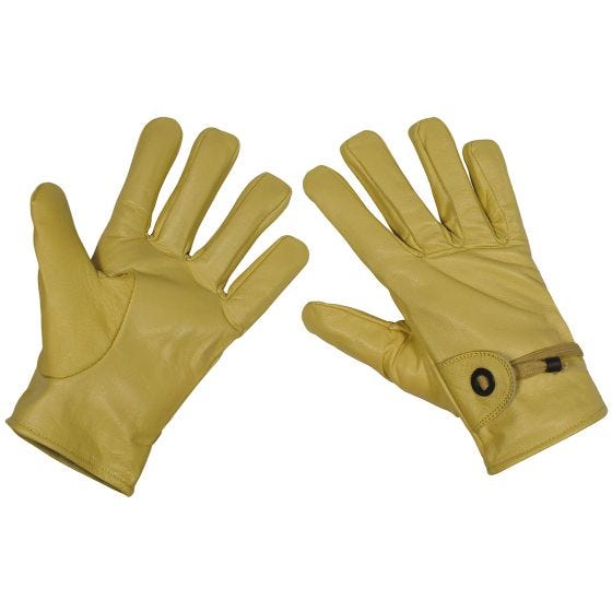 MFH Western Leather Handschoenen - Beige