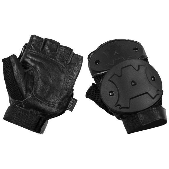 MFH Vingerloze Handschoenen Beschermend - Zwart