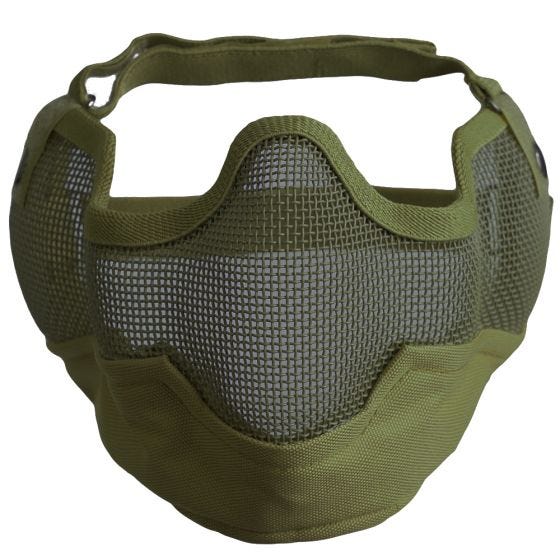 Mil-Tec Mesh Groot beschermend masker - Olijf