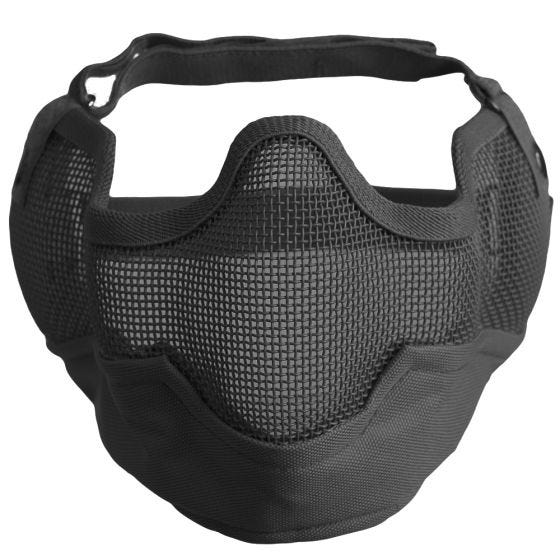 Mil-Tec Mesh Groot beschermend masker - Zwart