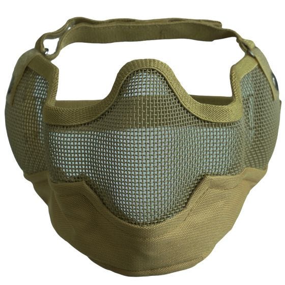 Mil-Tec Mesh Klein beschermend masker - Coyote