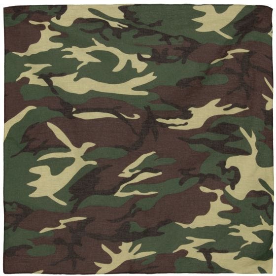 MFH Bandana Katoen - Woodland