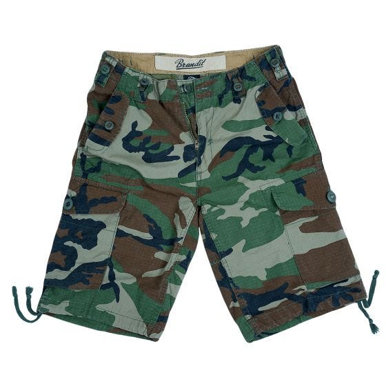 Brandit Ripstop Short - Woodland