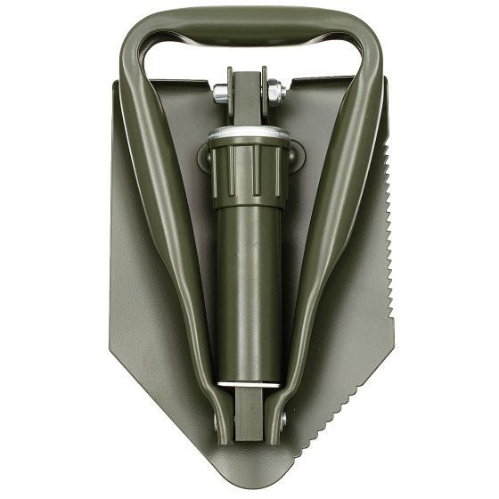 MFH Opvouwbare Schoffel Duits Leger - Olijf
