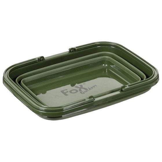 Fox Outdoor Opvouwbare mand - Olijf