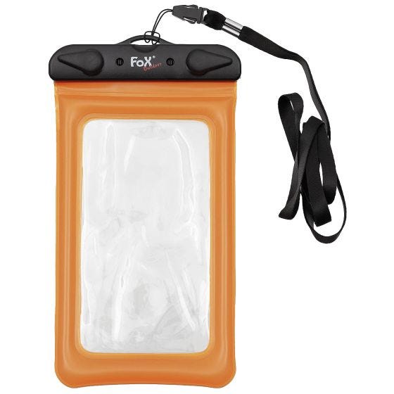 Fox Outdoor Waterproof Kleine telefoonbuidel - Oranje