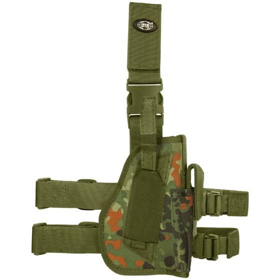 MFH Holster voor Rechterbeen - Flecktarn